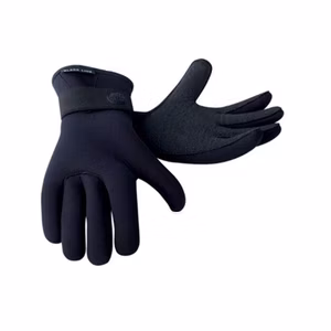 Poseidon Black Line Gloves 5 Finger - 5mm